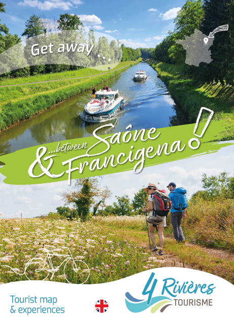 Toursit map and experiences 4 Rivières tourisme