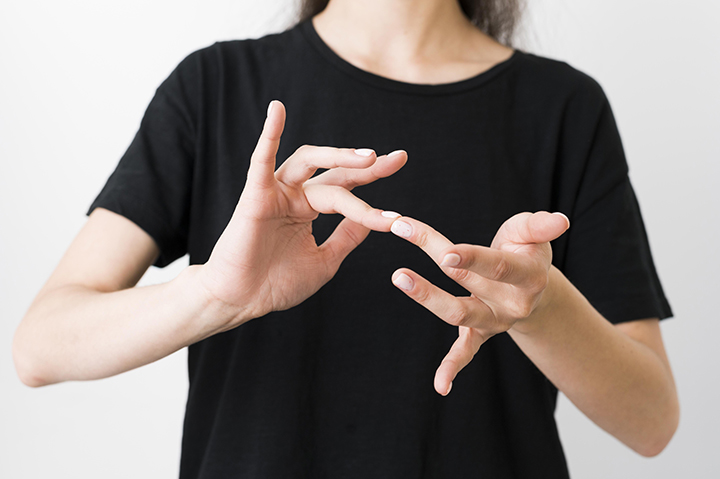 Atelier d?apprentissage de la langue des signes française