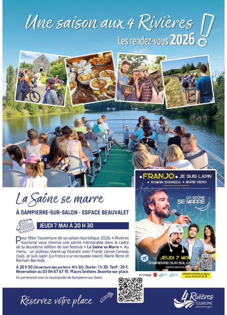 Animation 2026 - 4 Rivières Tourisme